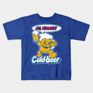 Cold Beer Oh Yeah! Kids T-Shirt